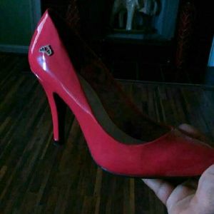 Red Fergalicious Pumps by Fergie