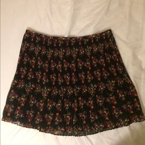 Madewell mountain floral pleat mini