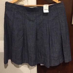 J. Crew Jean skirt