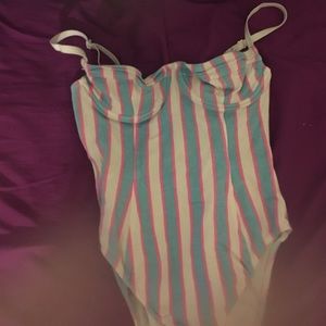 American apparel underwire bodysuit