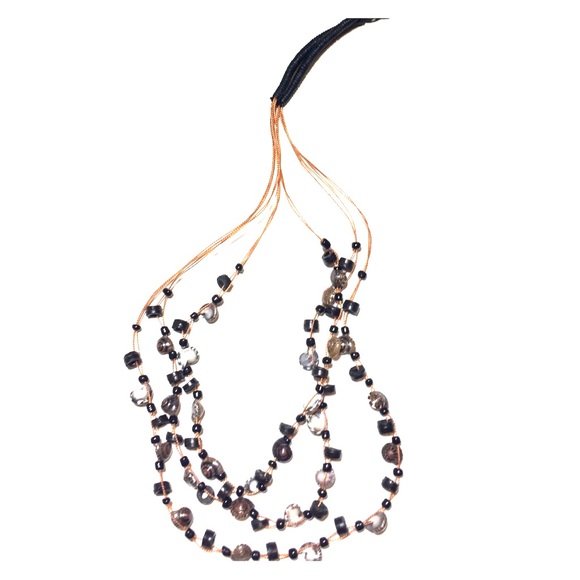 Hand made beaded and shell necklace