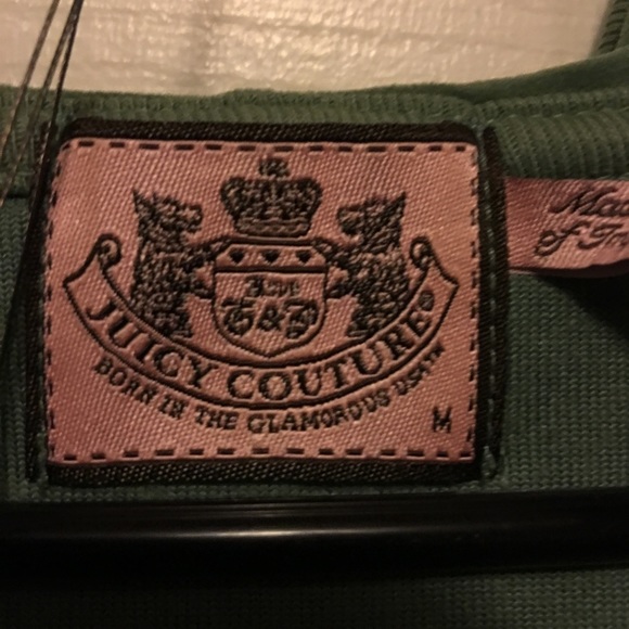 Short sleeved Juicy Couture velour hoodie - Picture 3 of 4