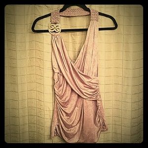Taupe Halter Neck