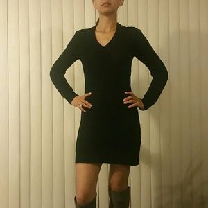 Guess black knit dress
