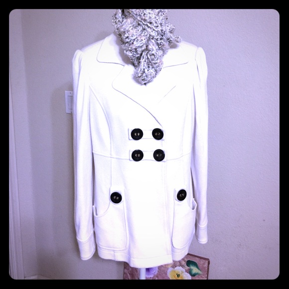 INC White Jacket Coat ala Olivia Pope