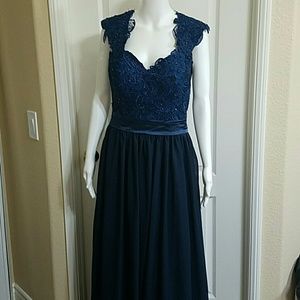 Gorgeous Navy Blue gown