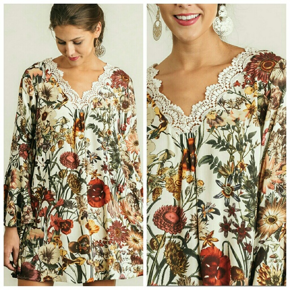 Floral Print Dress - Picture 2 of 3