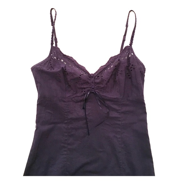 H&M navy blue summer dress