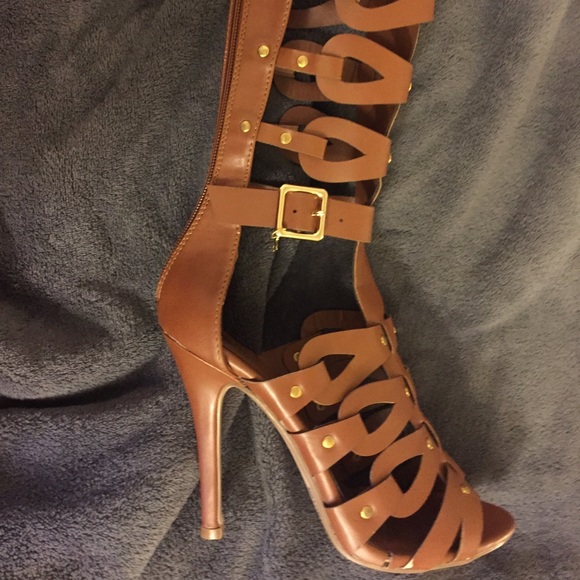 Shiekh Gladiator Heels. Size 5, never worn.