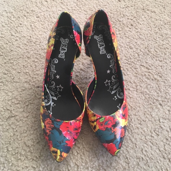Brand new colorful heels