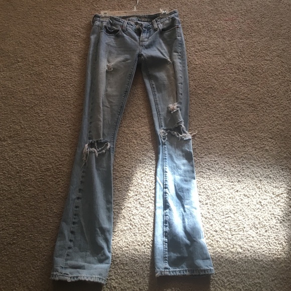 American Eagle Outfitters Denim - Distressed boyfriend jeans