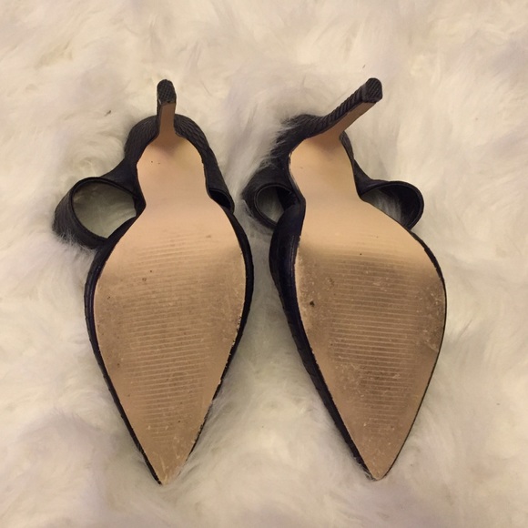 Black pointed toe mules - Picture 3 of 4