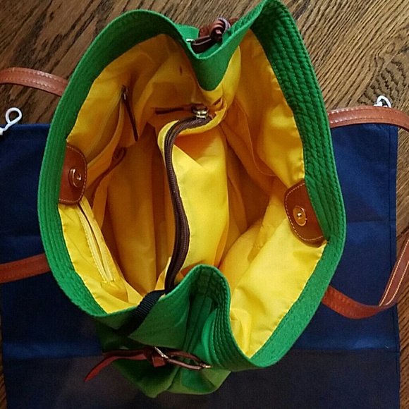Downey & Bourne green purse with dustbag - Picture 3 of 6