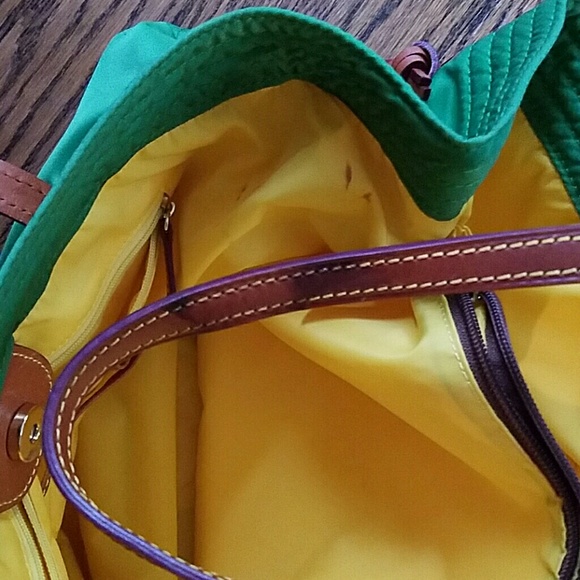 Downey & Bourne green purse with dustbag - Picture 4 of 6