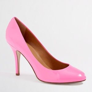 J. Crew Paulina Pumps, Bubble Gum Pink   Size:8