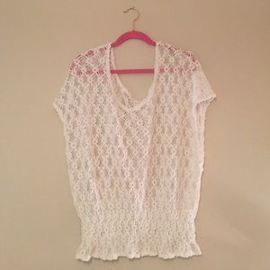 Free People lace top