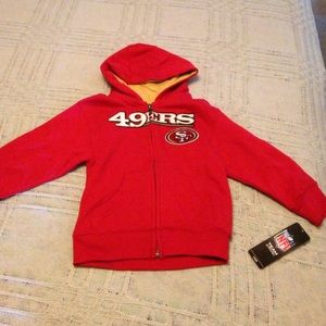 NFL apparel 49ers sweatshirt