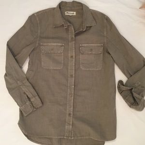 Madewell double pocket utility shirt