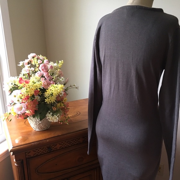 VENUS Color Block Sweater Dress - Picture 4 of 4