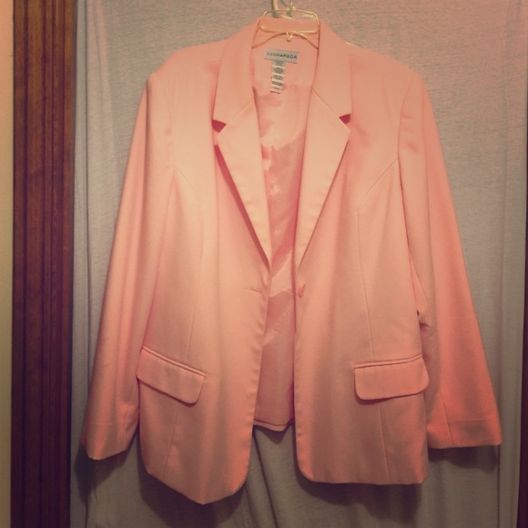 Pink blazer