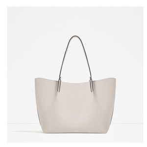 Zara Handle Detail Tote
