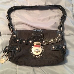 Black Guess purse