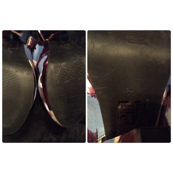 Fabric covered sling back closed toe shoe - Picture 3 of 3