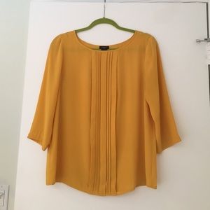 Yellow blouse