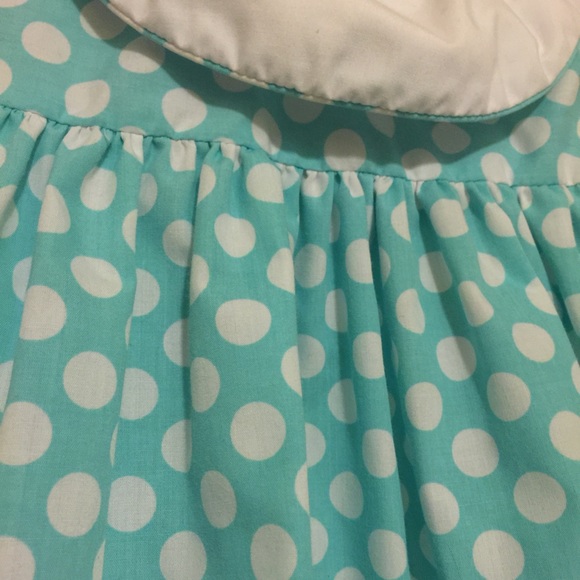 Lolly Wolly Doodle Turquoise and White Dress - Picture 2 of 4