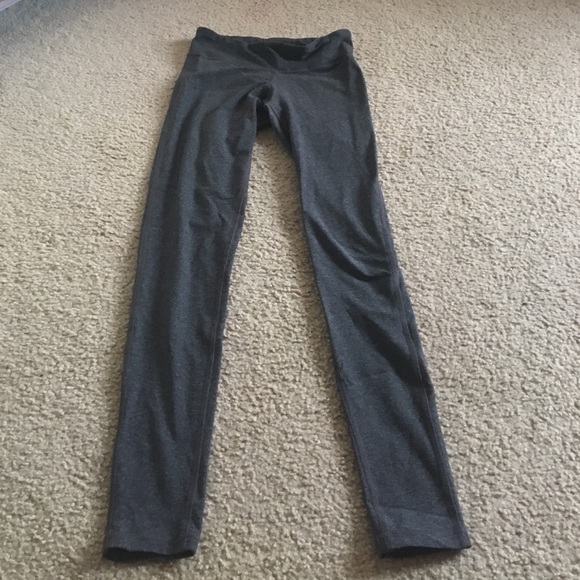 Gray leggings