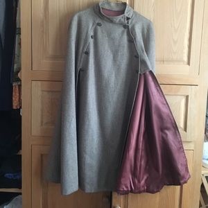 Vintage wool cape