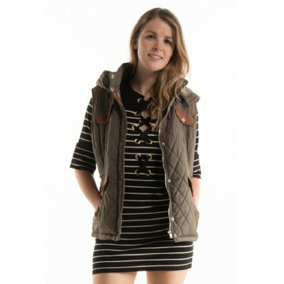 Faux Fur-lined Quilted Vest - 1 Left! - Picture 2 of 4