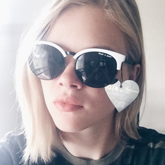 Quay Australia Accessories - Quay x Shay Black and White Sunglasses