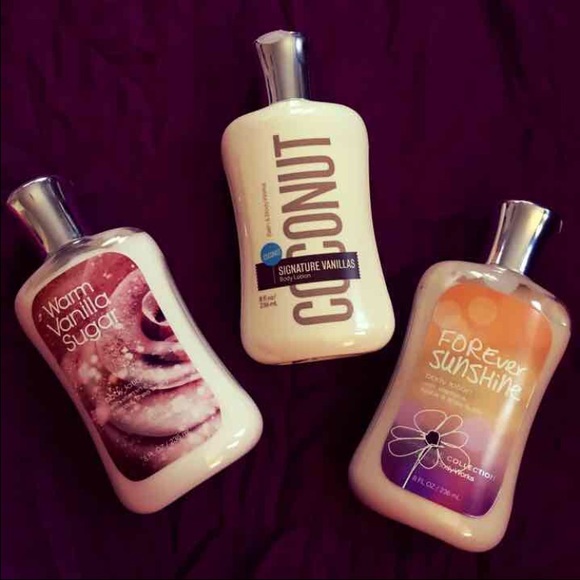 Bath and Body Works Lotion Trio