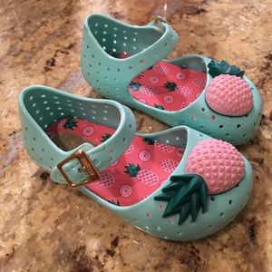Mini Melissa Furandinha XII Toddler Shoes (Size 6)
