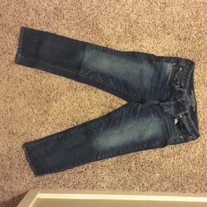 American Eagle Boy Crop Stretch Jeans