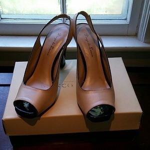 Open Toe Sling back heels