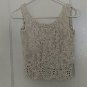 Woolen crop top