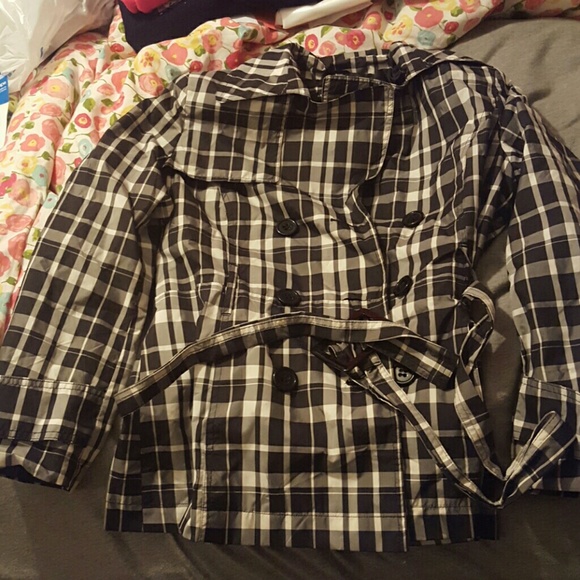 mew york & company rain coat
