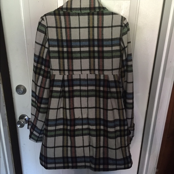 Multi-colored pea coat - Picture 2 of 4