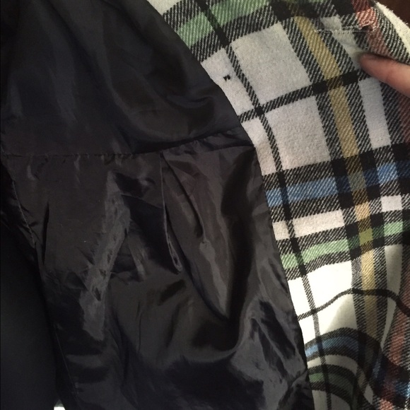 Multi-colored pea coat - Picture 3 of 4