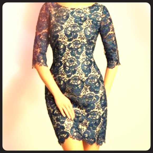 Eliza J Black Lace dress