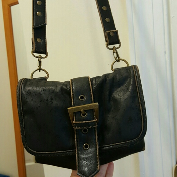 Black cross body bag