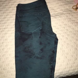 American eagle tie dye pants!