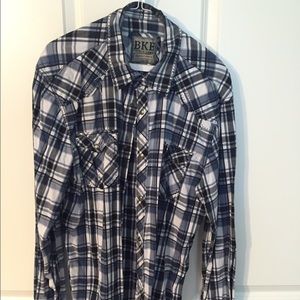 BKE pearl snap xl athletic fit