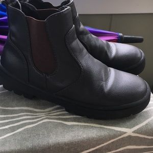 Boys Brown gap boots