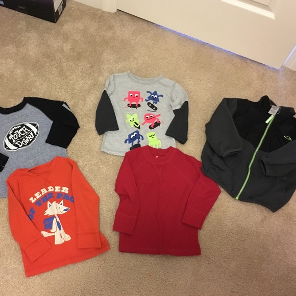 Toddler boy shirts and jacket