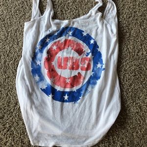 VS pink Chicago cubs tee