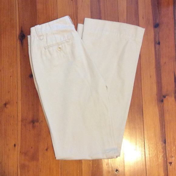 Jcrew khakis--4 tall--barely worn!