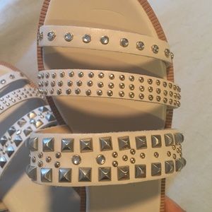 Nine West Studded Sandals